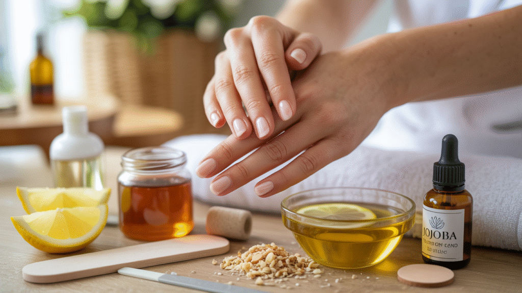 Heal Damaged Nails Naturally After Acrylics