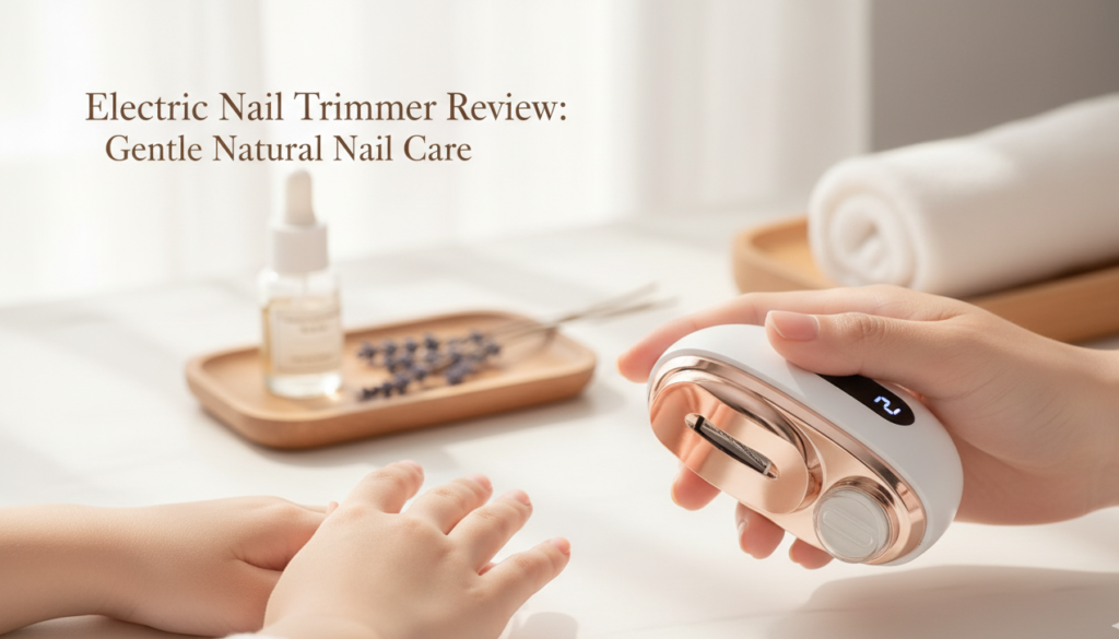 Electric Nail Clipper: Gentle Care for Natural Nails